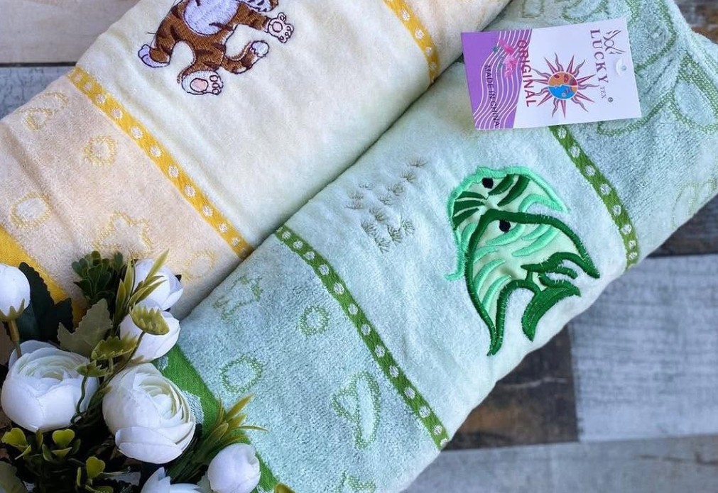 Toallones Lucky Bordados - Imagen 2