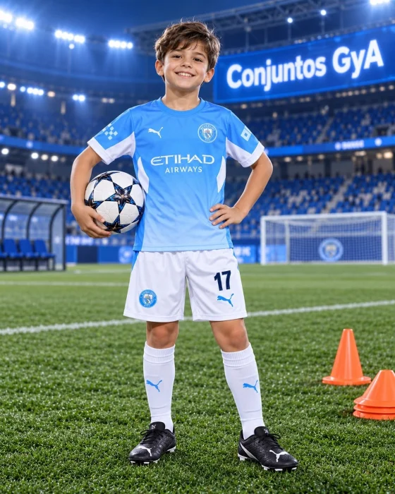Conjunto Manchester City Enzo Niño