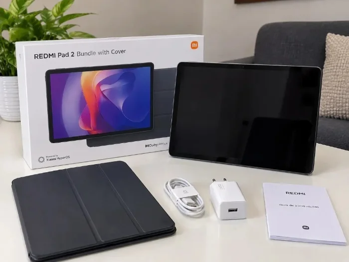 Redmi Pad 2 Bundle With Cover