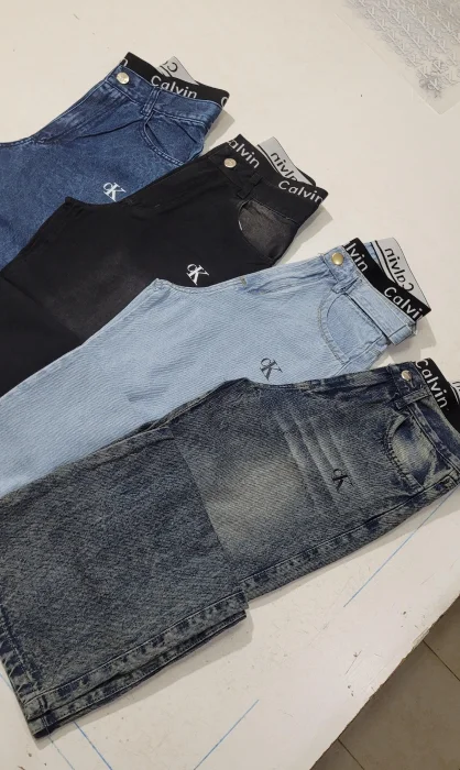 Wide Leg Elastico Ck Rigidos