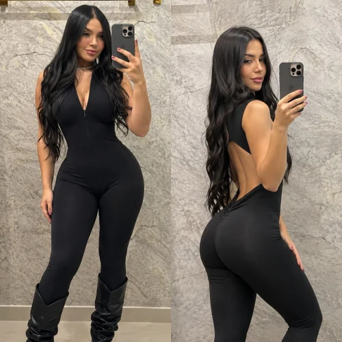 Catsuit Frunce Largo