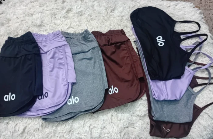 Conjunto Deportivo Top y Shorts Aló