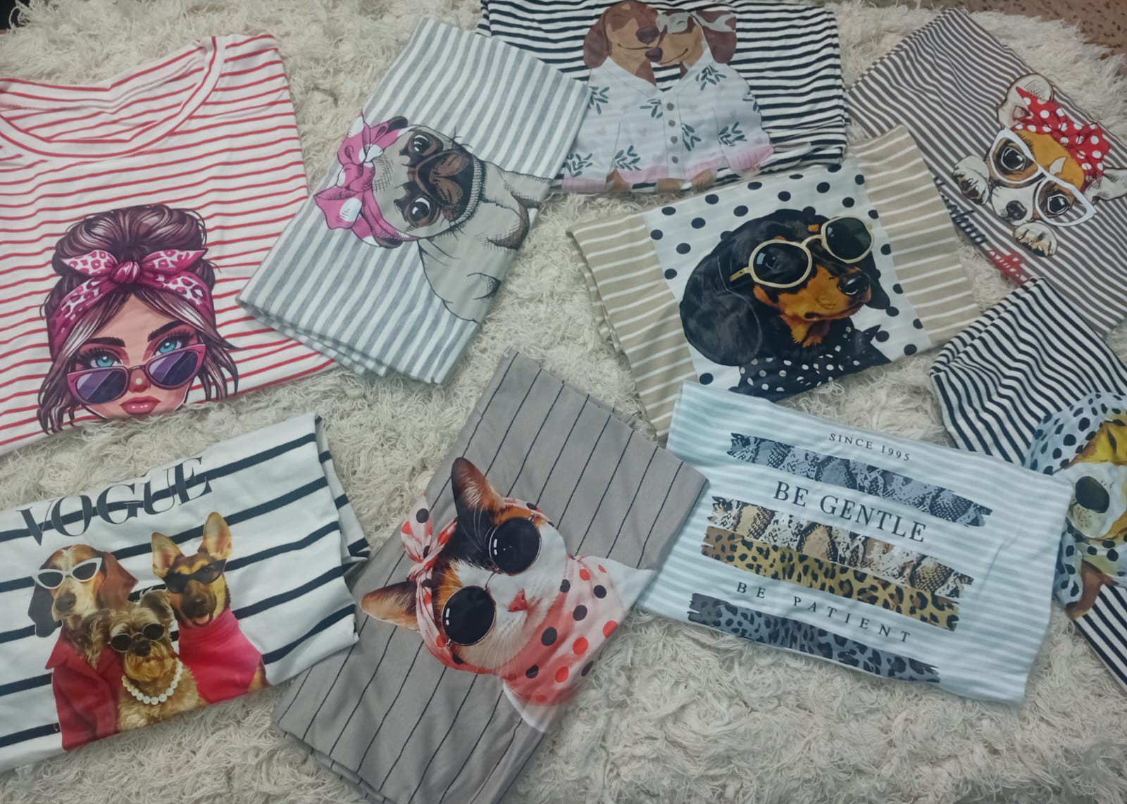 Remeras de Modal Ralladas - Imagen 2