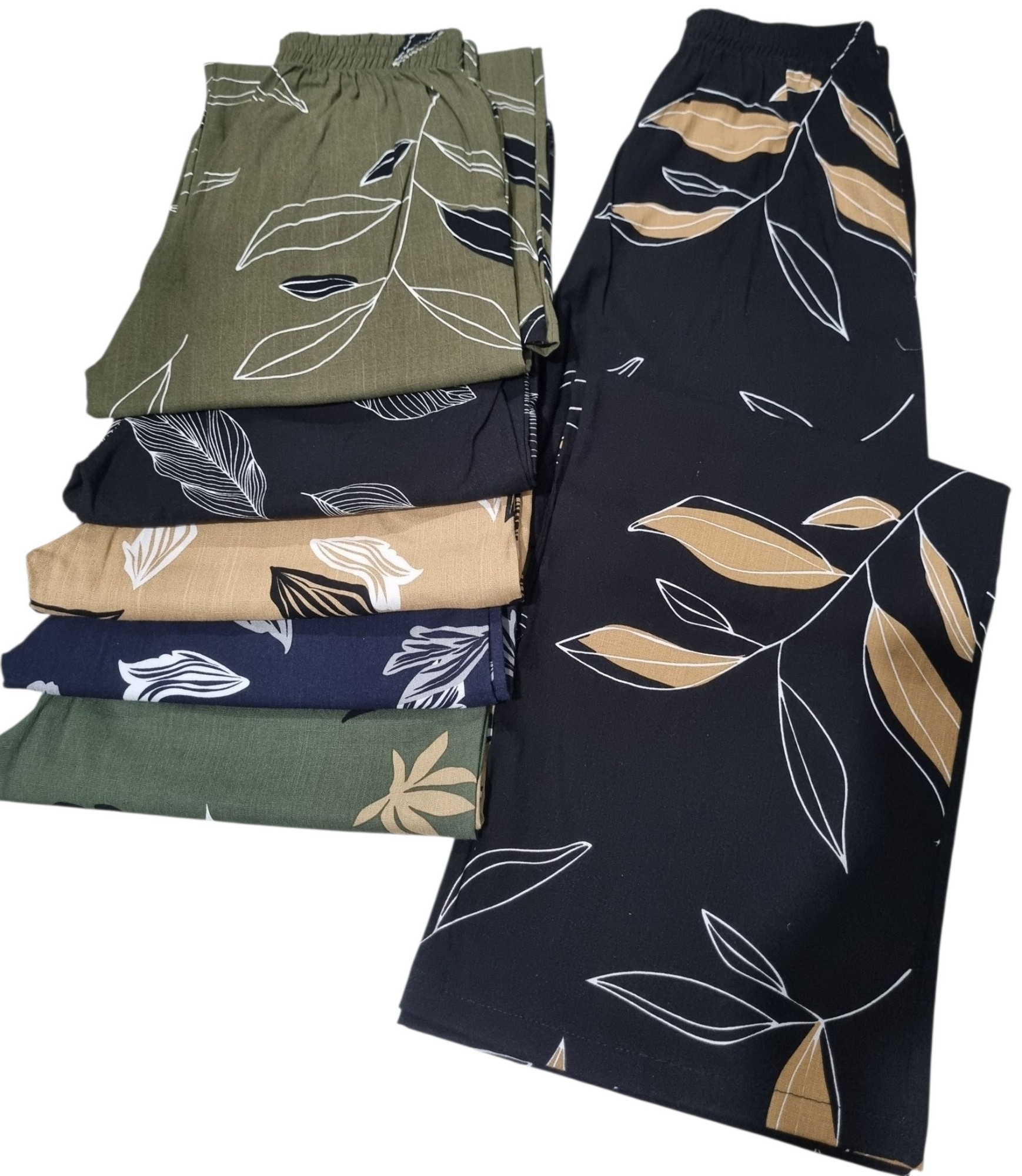 Palazzo Lino Estampado con Espandex  "amelia" - Imagen 2