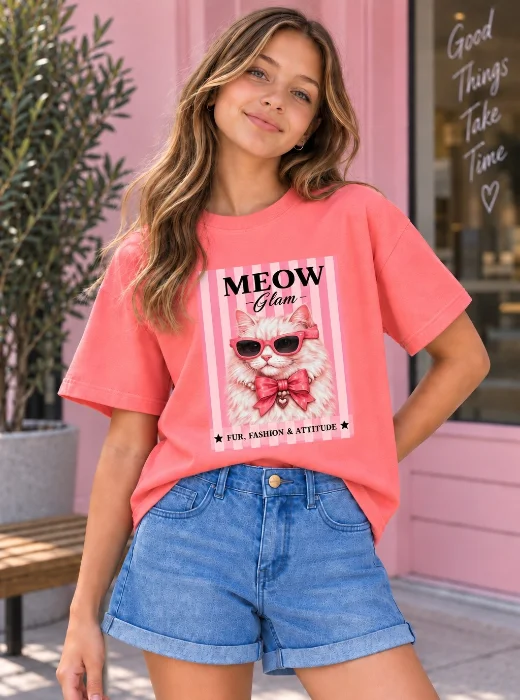 Remera Oversize Glam Nena