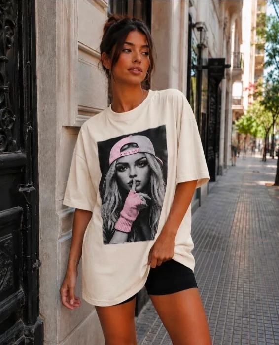 Remerón Street Oversize con Glitter.