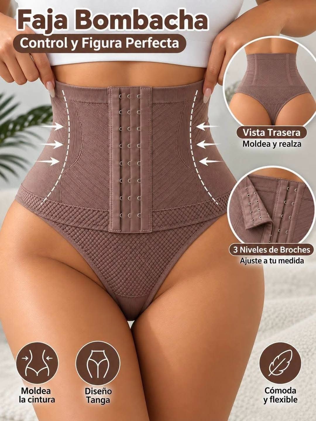 Bombacha con Faja Excelente Calidad - Imagen 2
