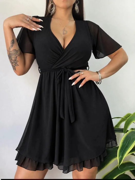 Nuevo Ingreso  Vestido de Tul Con.cinto