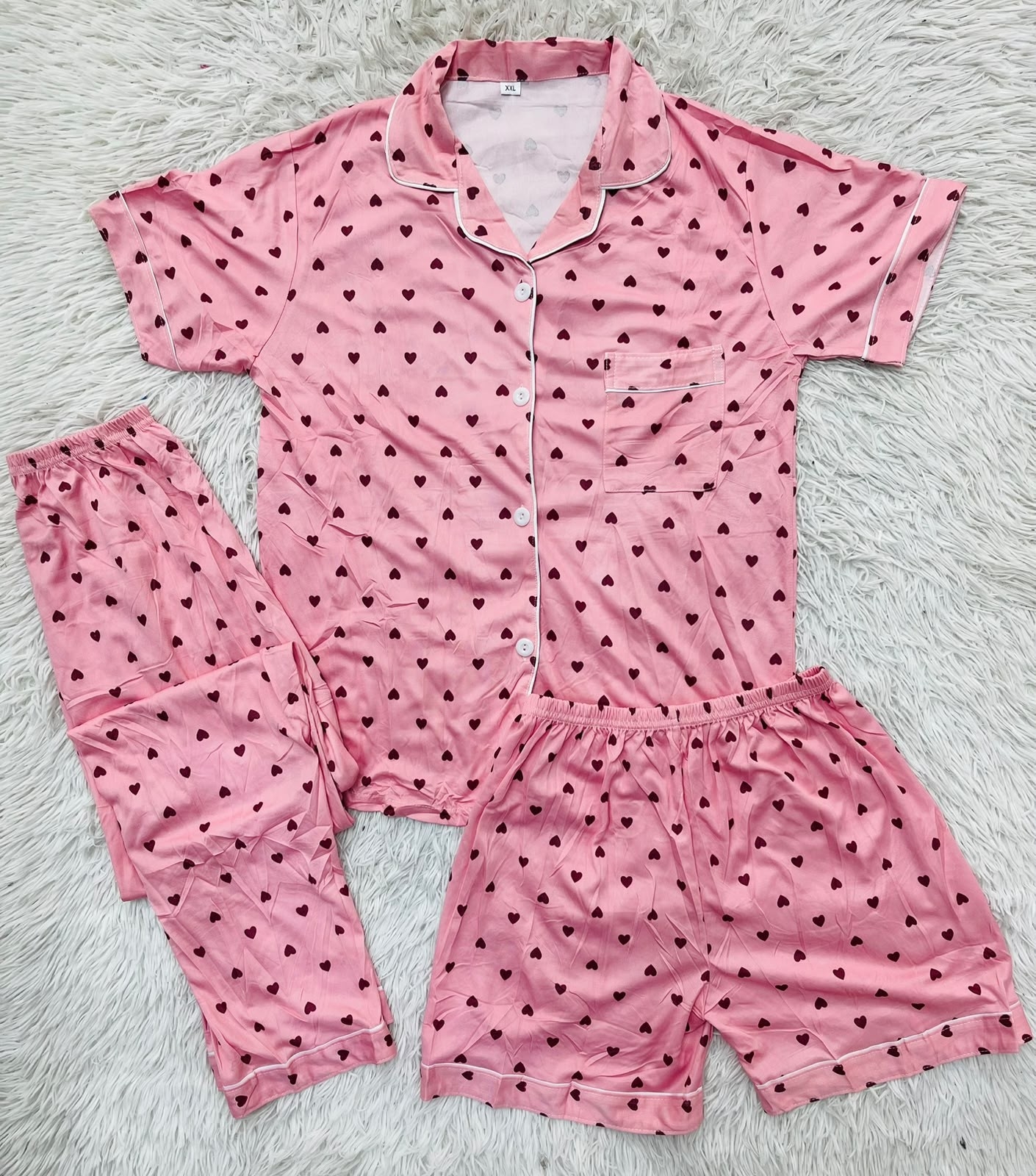 Pijamas Camiseros de 3 Piezas - Imagen 4
