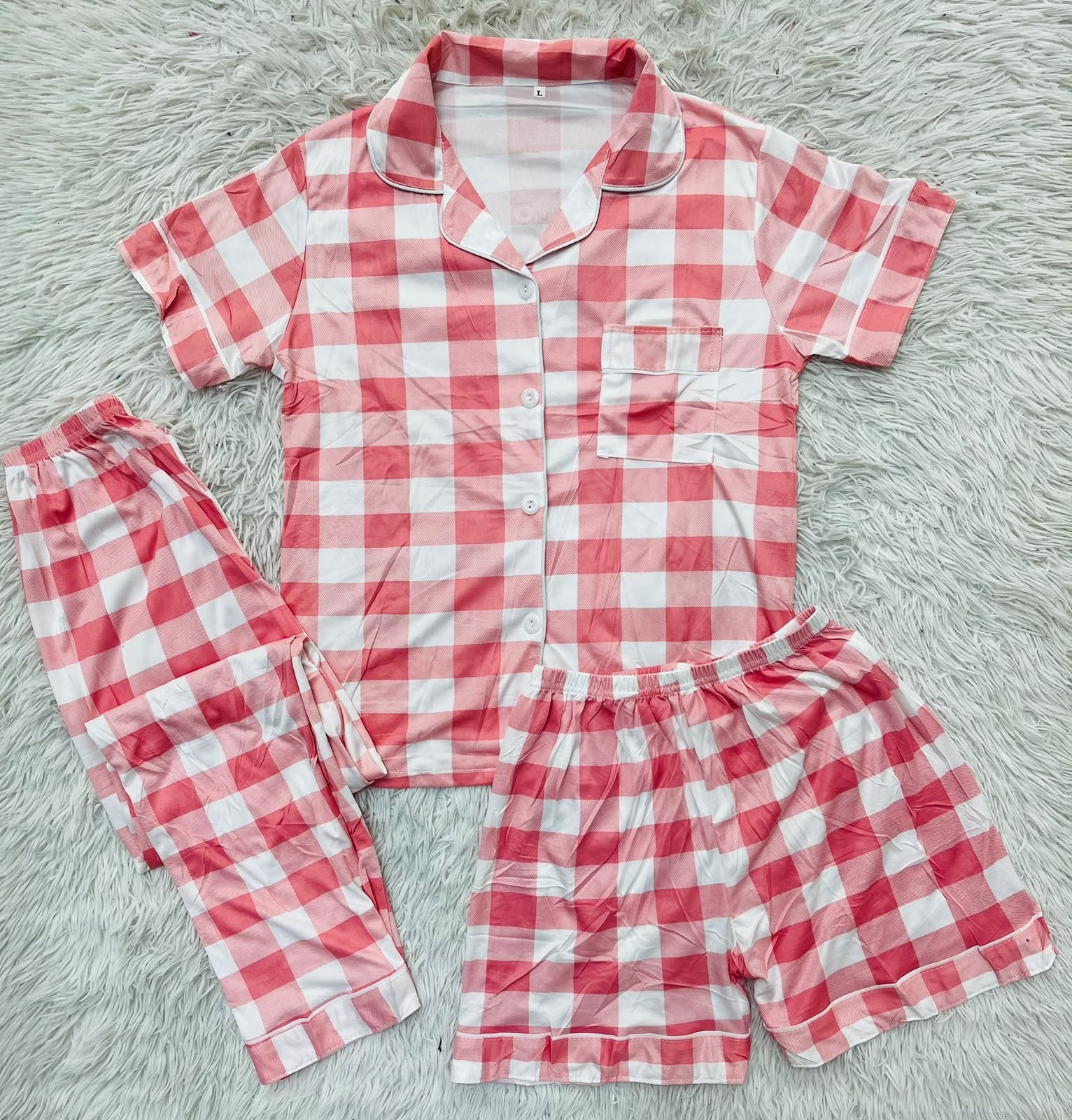 Pijamas Camiseros de 3 Piezas - Imagen 6