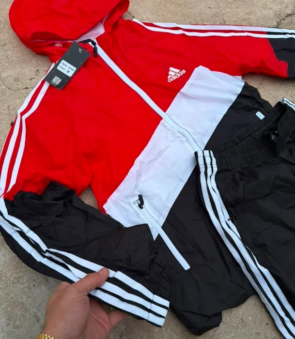 Conjunto Rompevientos Adi Importado (leer Descripción)