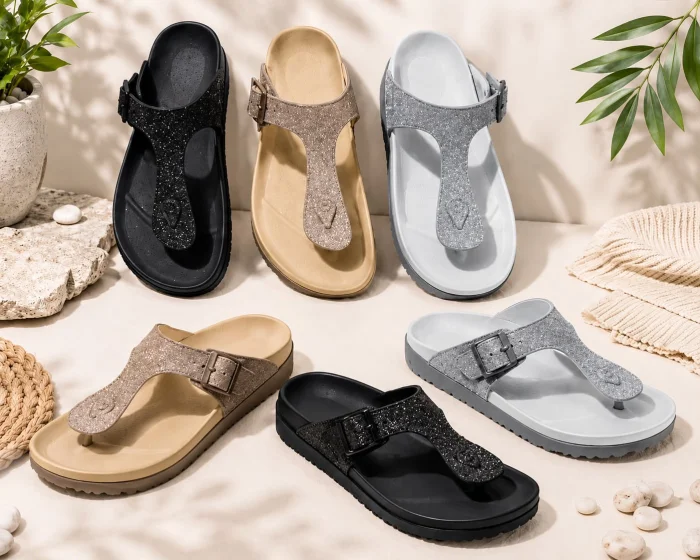 Ojota Birkstock Glitter Moda Dama