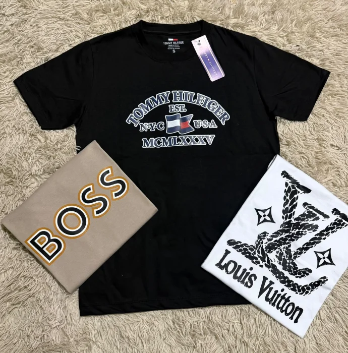 Remeras de Hombre del 1 al 5(jersey Peinado)
