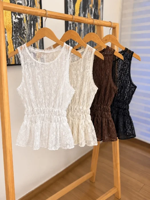Blusa de Encaje Msc