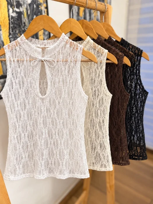 Blusa de Encaje Rene