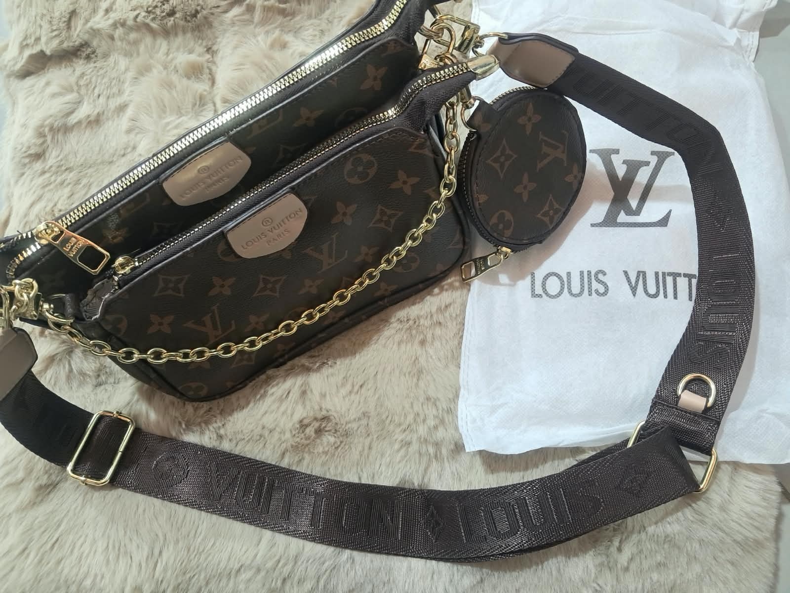 Cartera Lv Diseño Unico! - Imagen 3