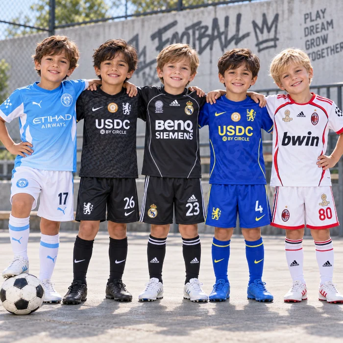  Conjuntos de Fútbol para Niños   ¡nuevos Modelos Súper Exclusivos!