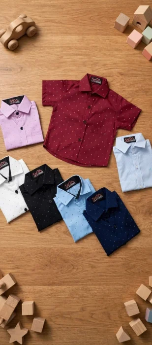 Camisa de Bebe Manga Corta
