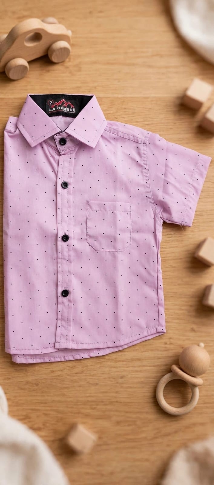 Camisa de Bebe Manga Corta - Imagen 2