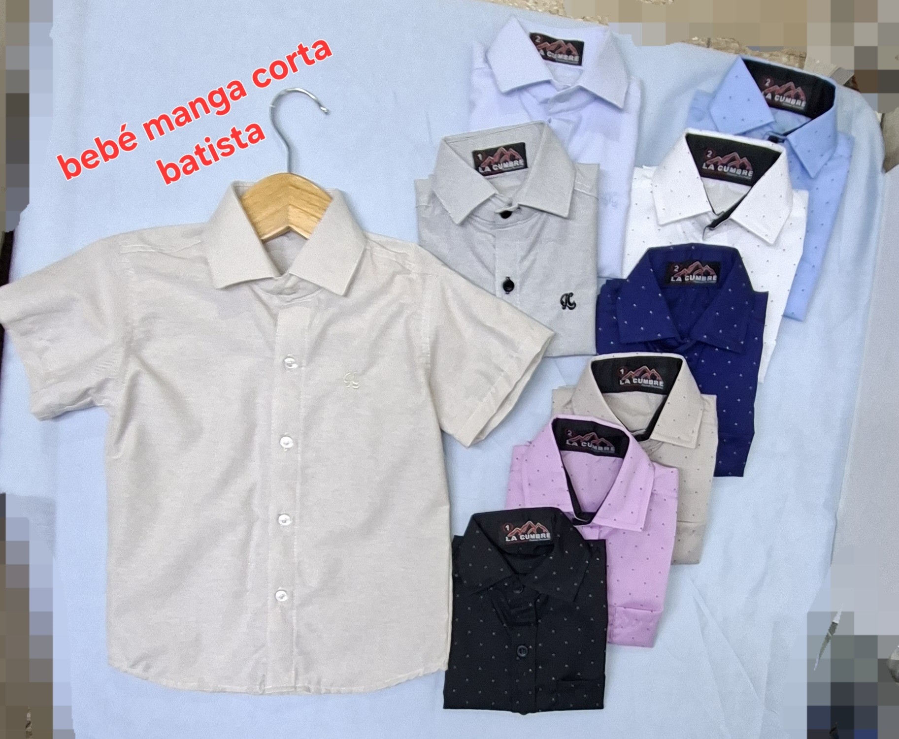 Camisa de Bebe Manga Corta - Imagen 3