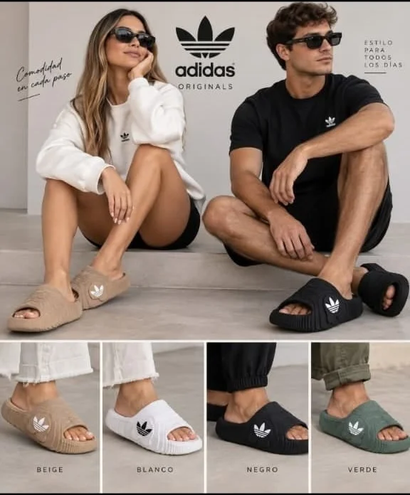 Adilette Ojotas de Faja Unisex 35 al 44