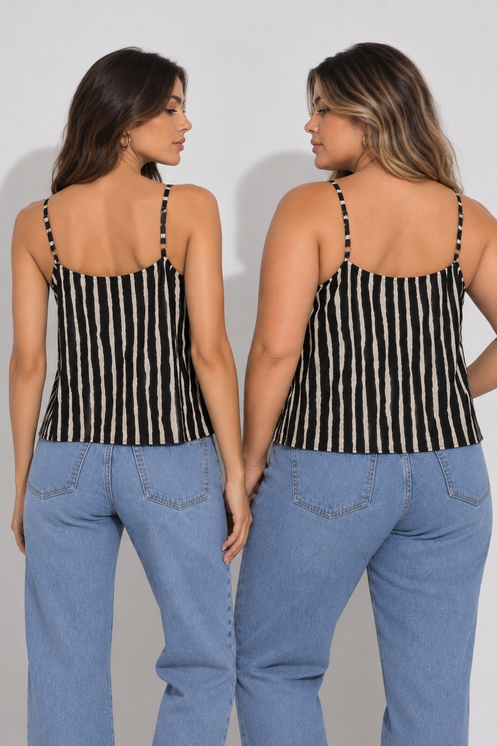 Talles 40 al 46/48 - Línea Curvy - Musculosa Carola - Imagen 2
