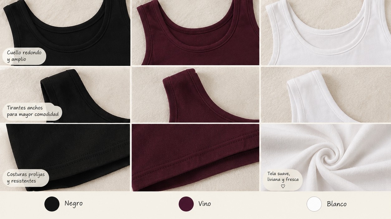 Musculosa Lisa - Imagen 3
