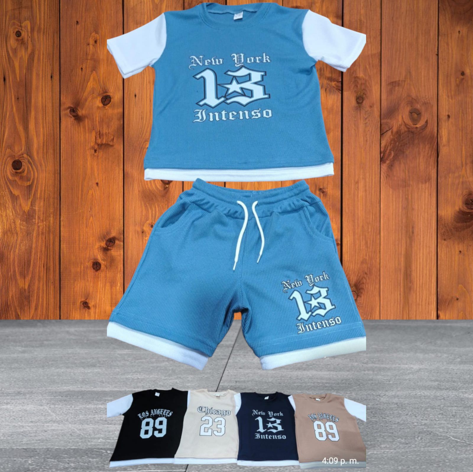 Conjunto Wafle Estampado - Imagen 2