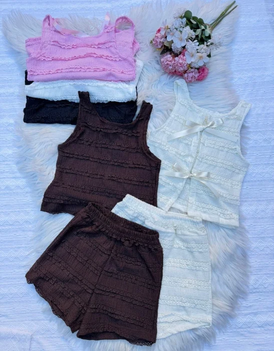 Conjunto Bruna Nena Tela Brucela