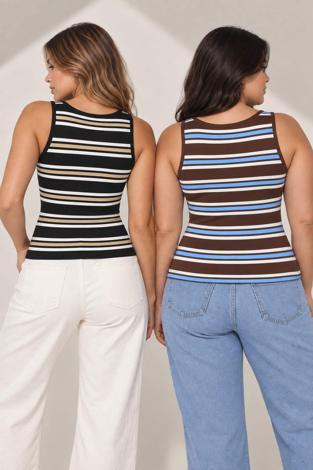 Talles 40 al 46/48 - Línea Curvy - Musculosa Romero - Imagen 2