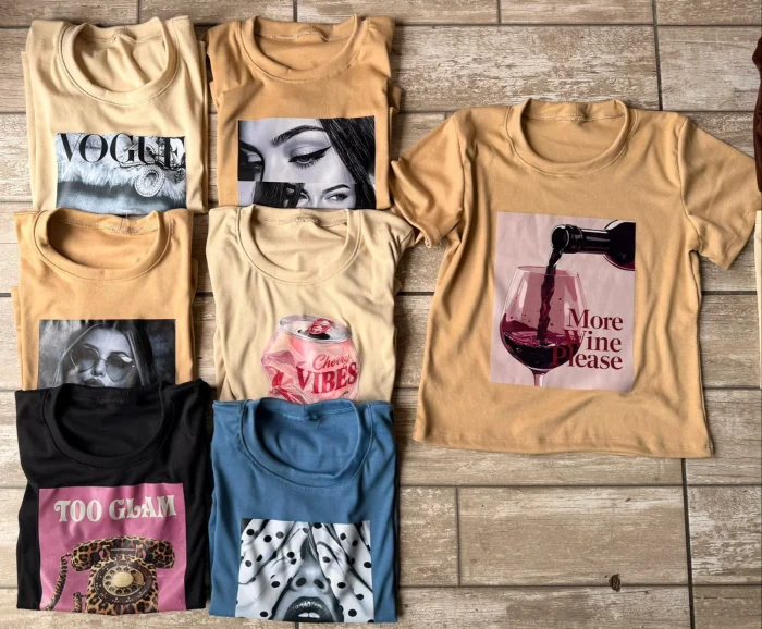 Remeras de Algodón Melvin con Estampado