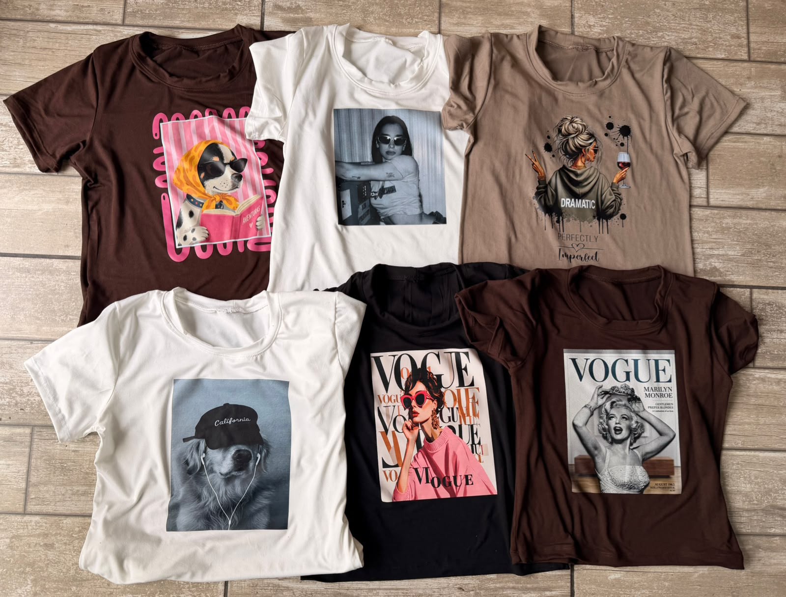 Remeras de Modal Soft con Estampado - Imagen 2