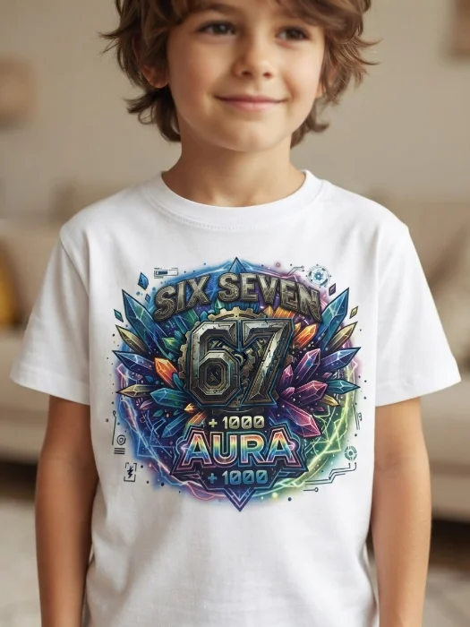 Remera Six Seven/aura