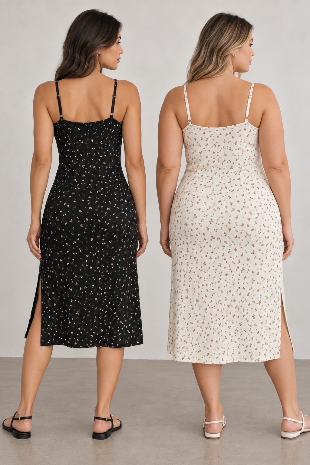 Talles 40 al 46/48 - Línea Curvy - Vestido Anahí - Imagen 2