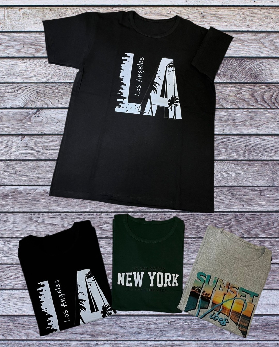 Remera Bech Hombre Algodón Semipeinado - Imagen 3