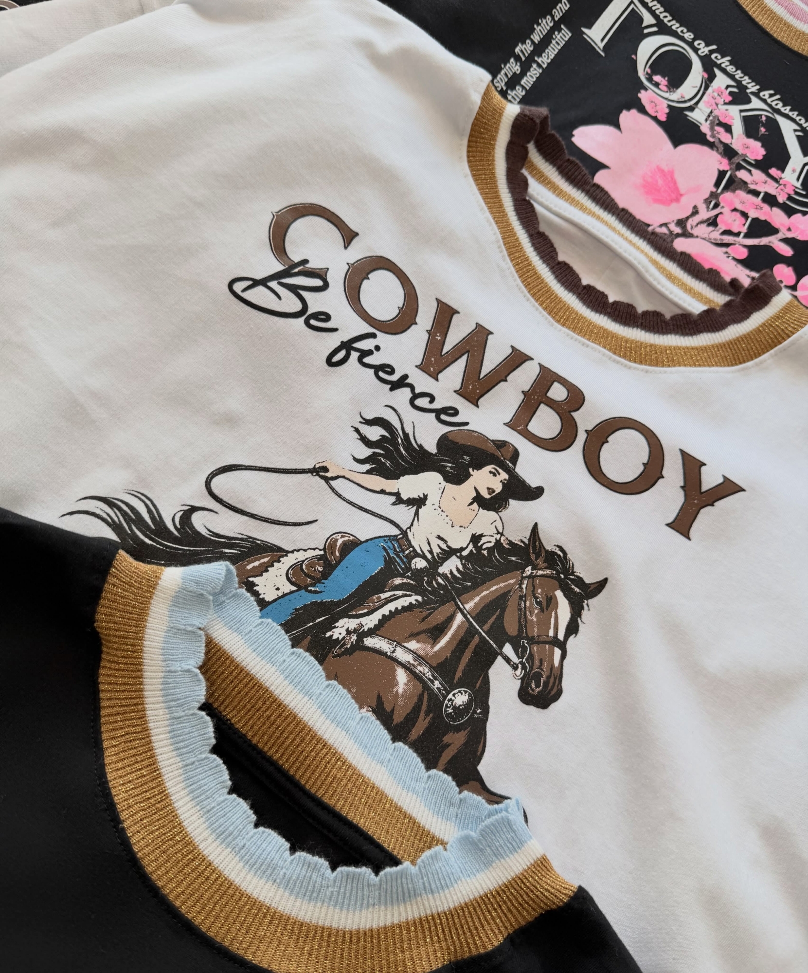 Remera Cuello Tejido - Imagen 2