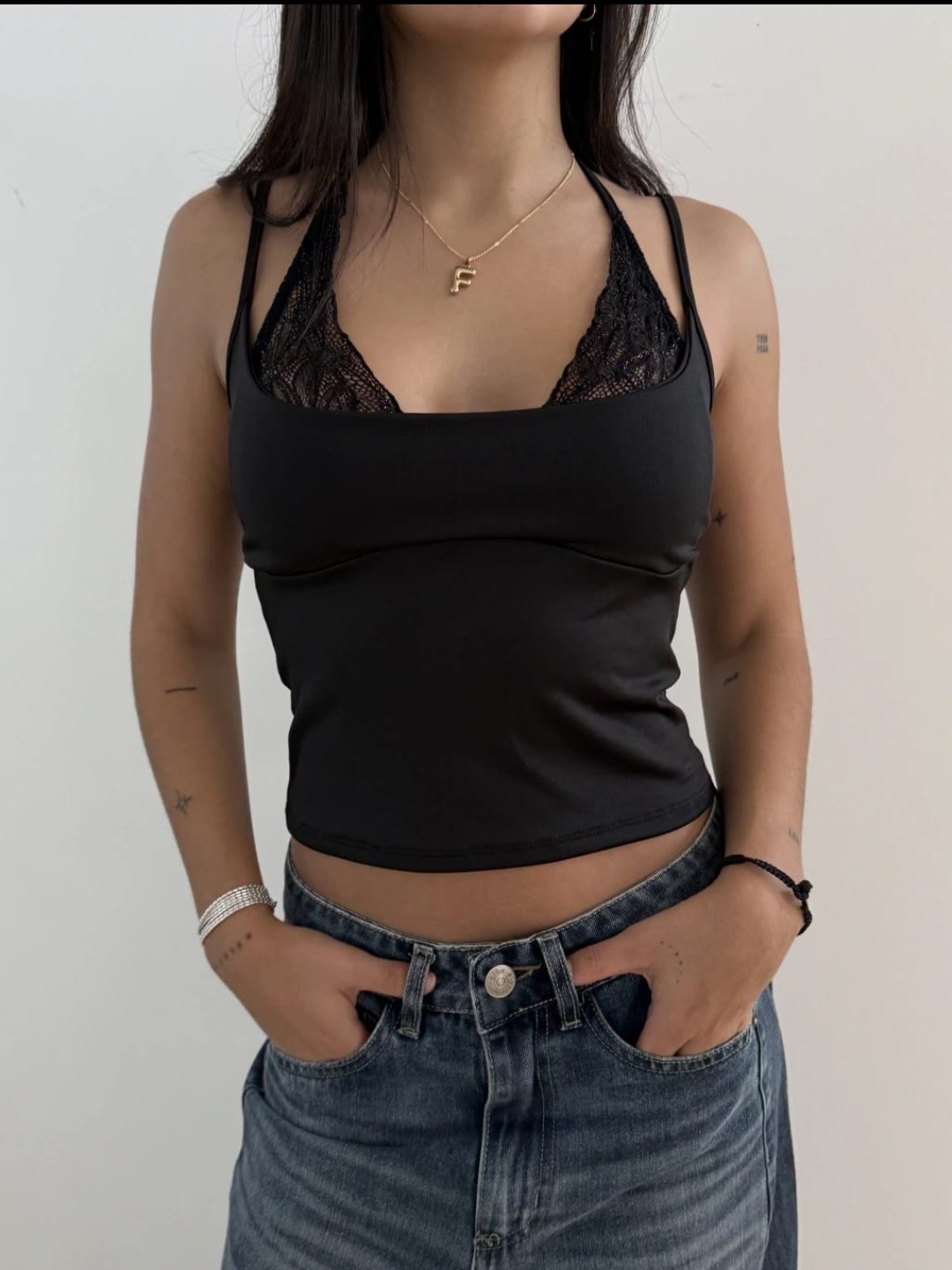 Top Musculosa Encaje - Imagen 4