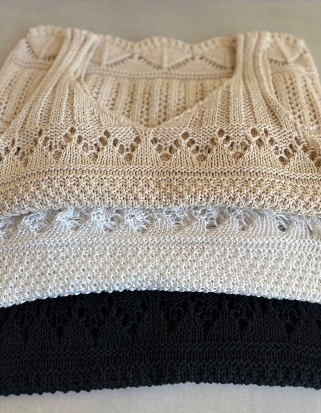 Musculosa Serena Hilo de Algodon  por Pedido - Imagen 3