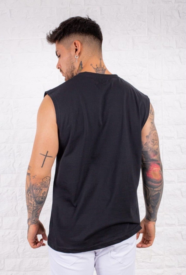 Musculosas Oversize Algodón Peinado - Imagen 2