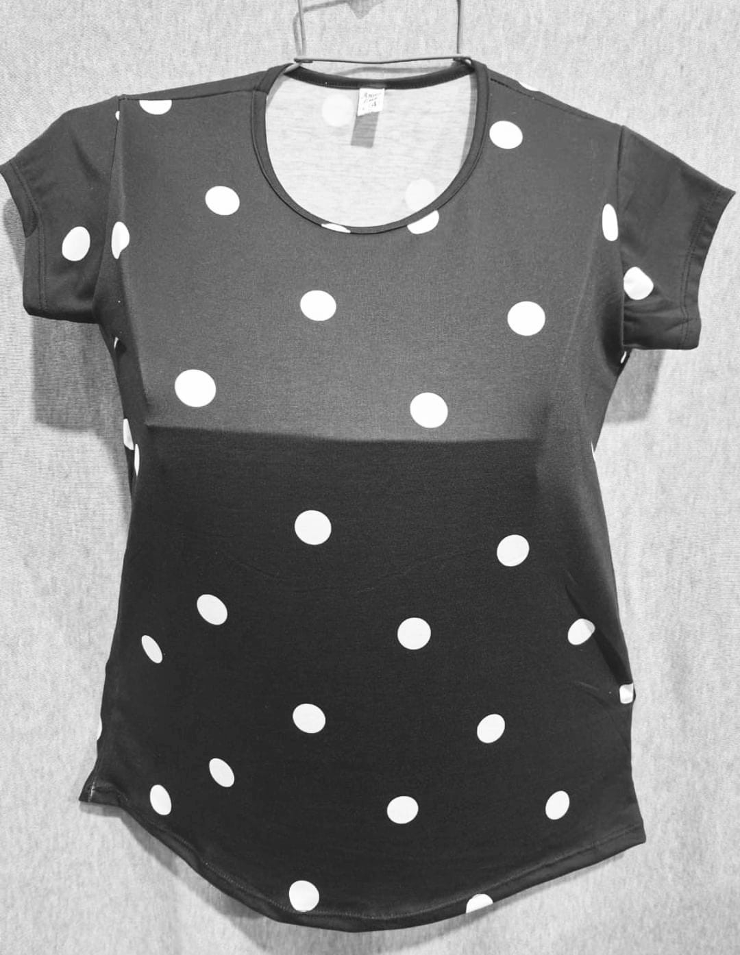 Remera Lunares Modal con Lycra Dama - Imagen 2
