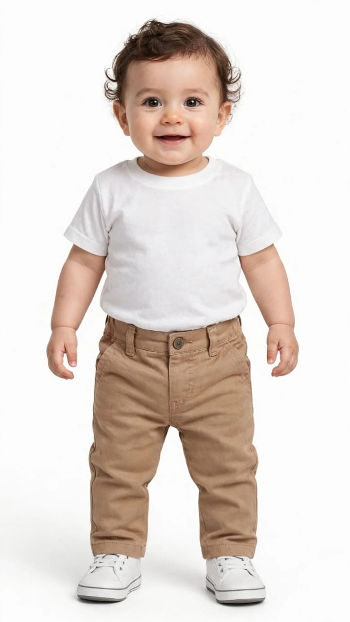 Pantalon Corte Chino de Bebe - Imagen 2