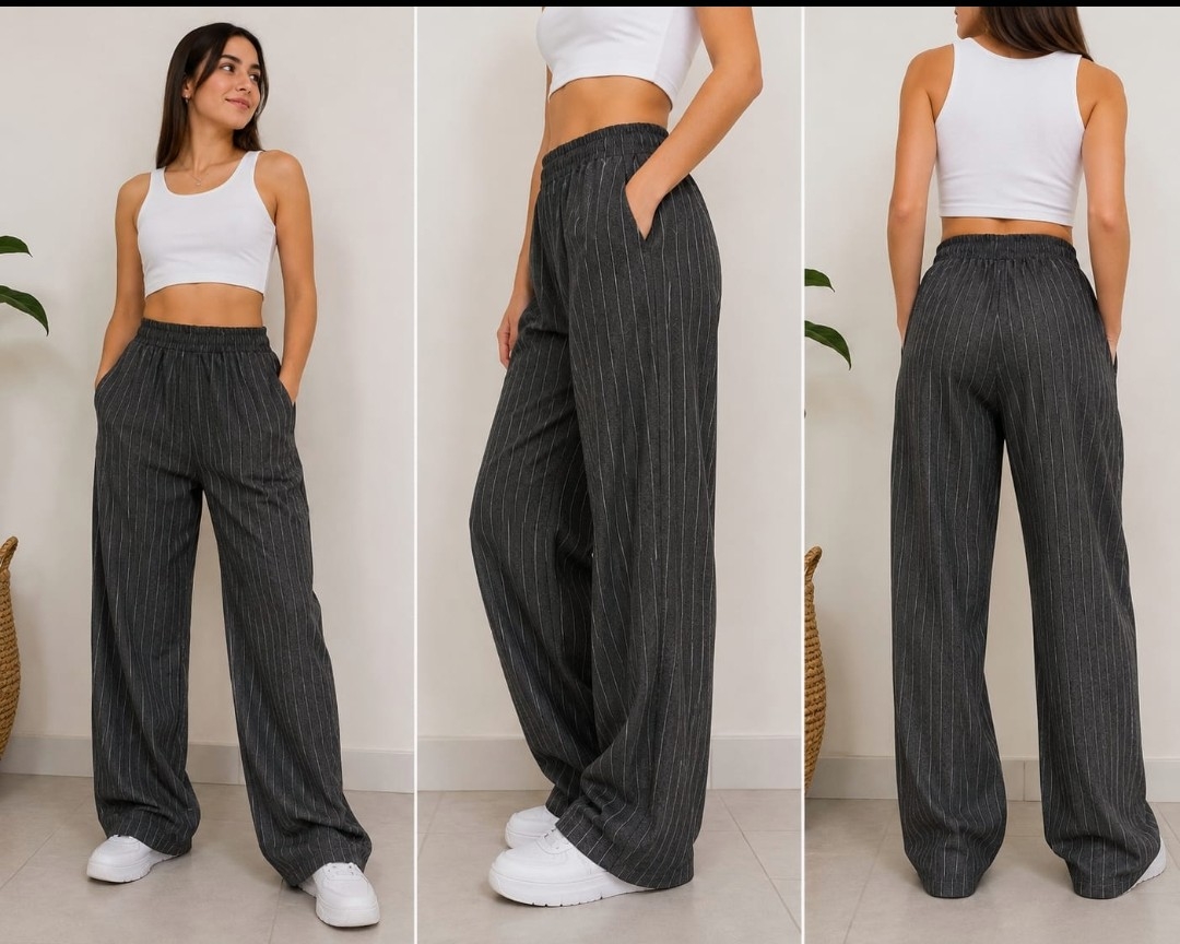Pantalon Baggy de Lino Unisex - Imagen 3