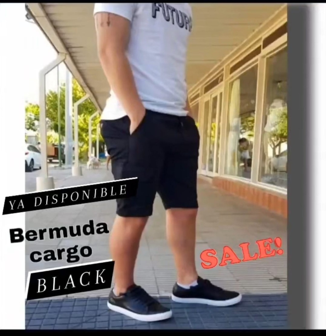 Bermudas Cargo Especiales de Gabardina Elastizada C Cintura Elástico $19,000 X Mayor - Imagen 2
