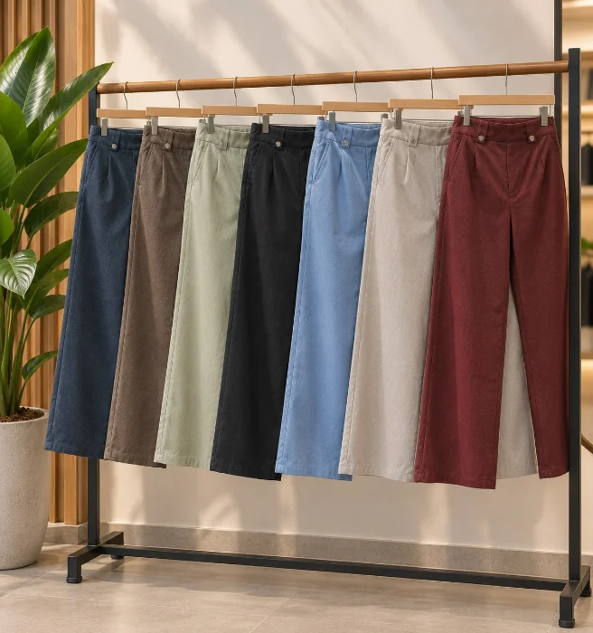 Pantalón Sastrero Importado con Botones