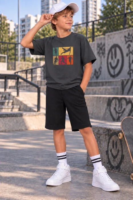 Remera Oversize Soccer Nene