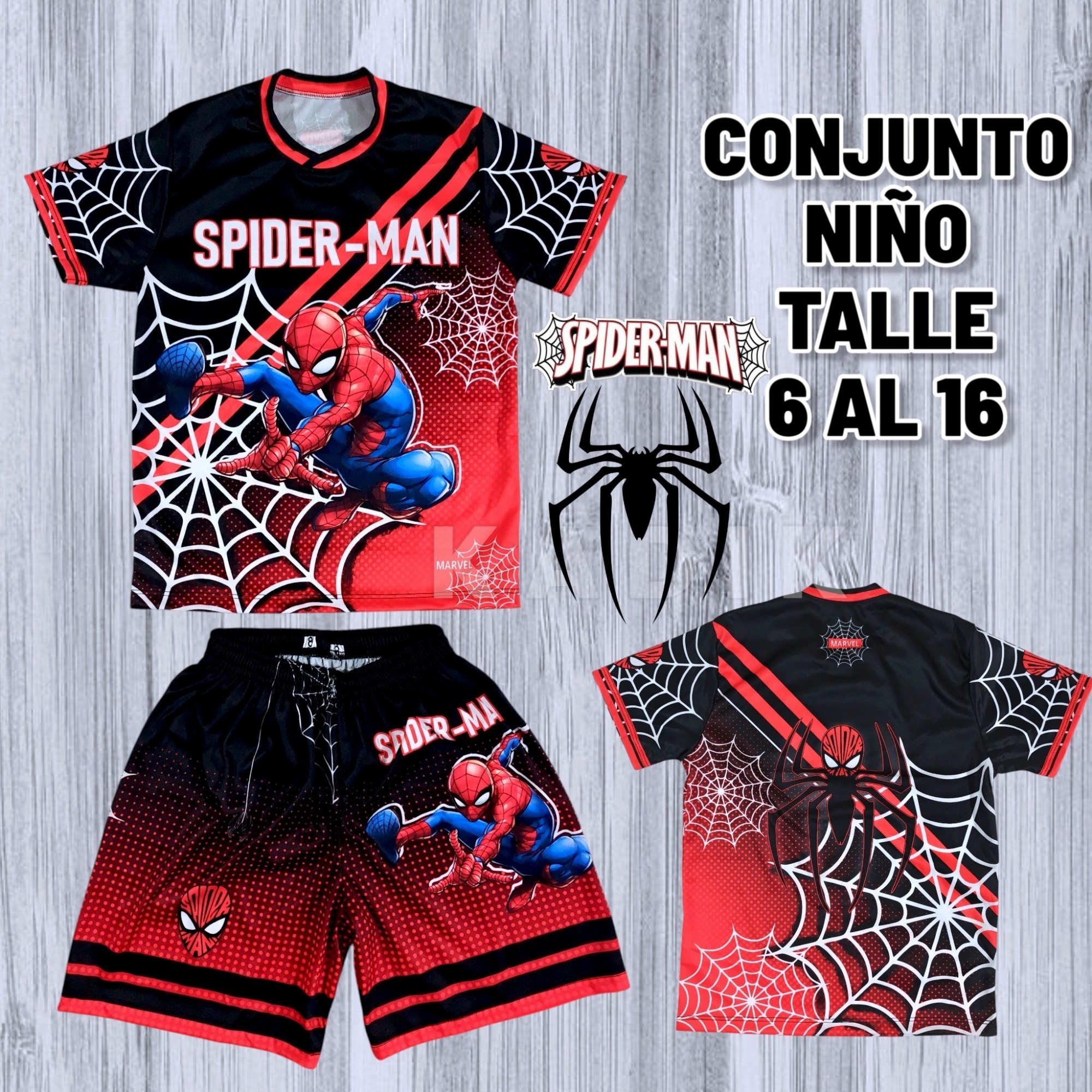 Conjunto Spiderman Niño - Imagen 3