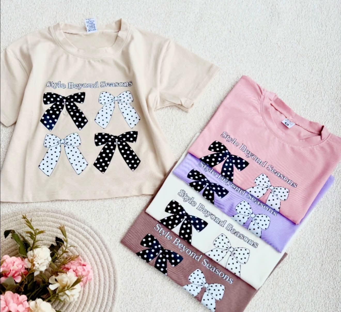 Remera Moño Tela Imp - Imagen 3