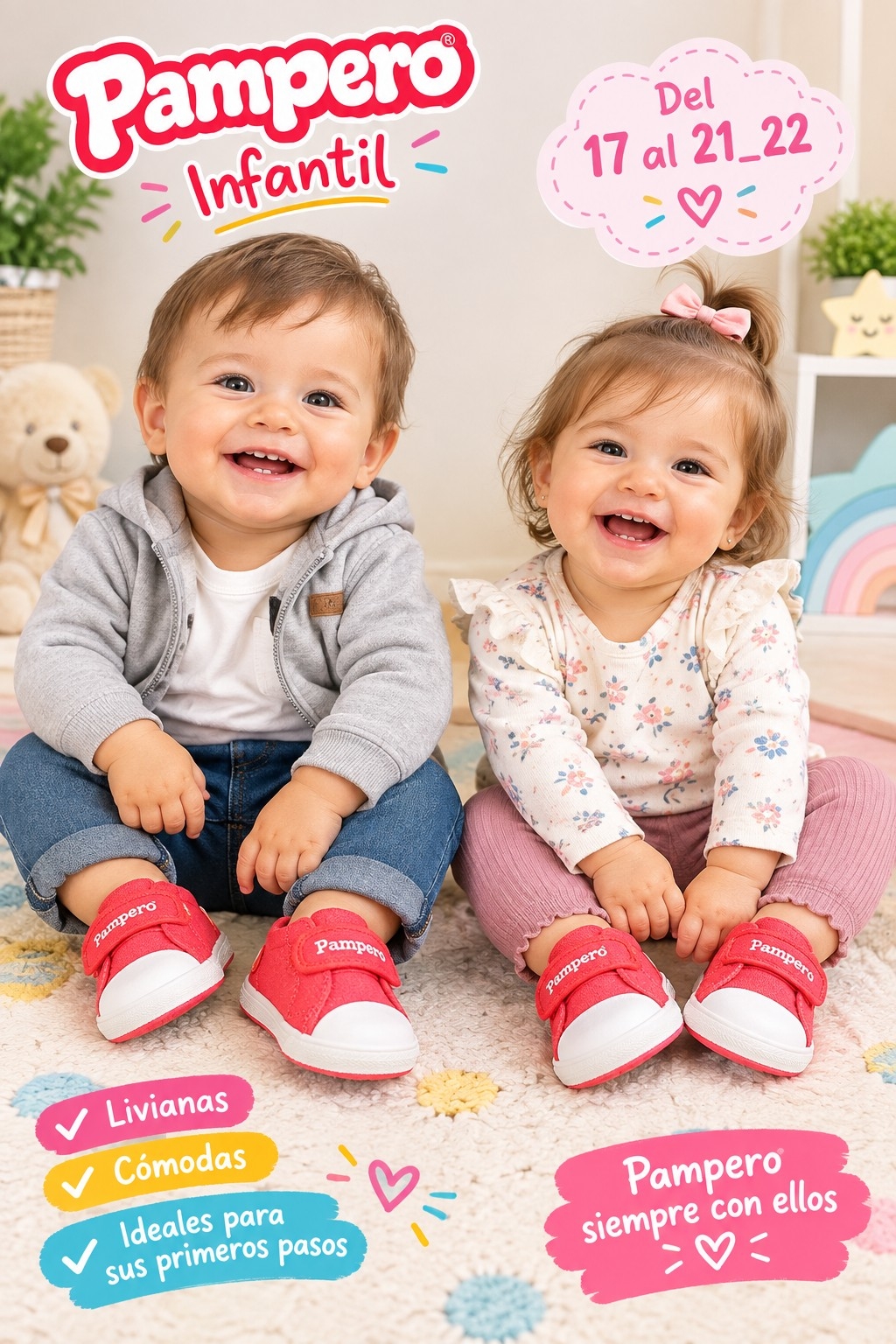Zapatillas Pampero Bebé  Unisex - Imagen 2