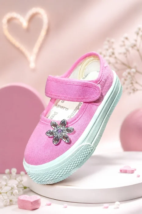 Guillerminas Kids Rosa con Detalles en la Puntera