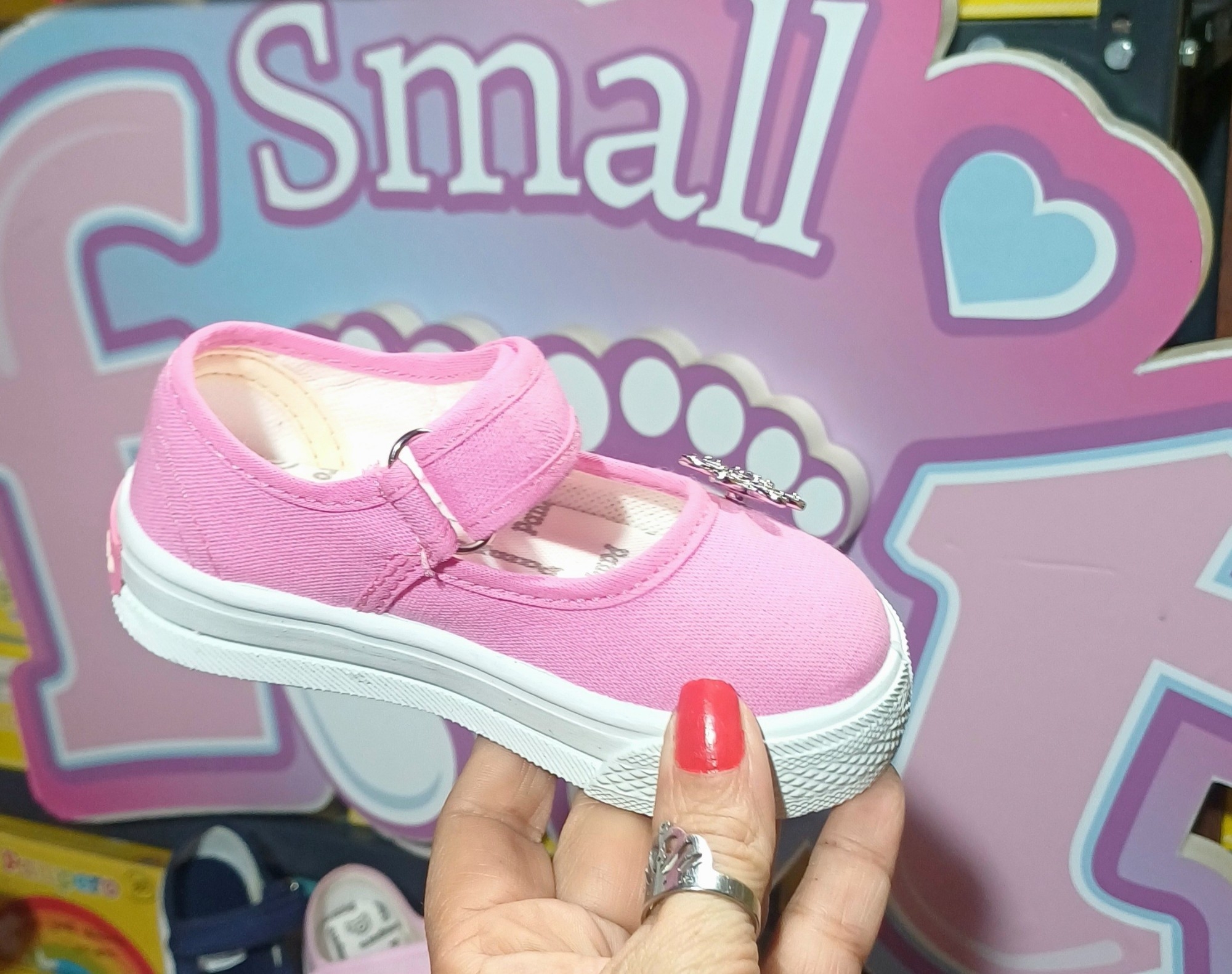 Guillerminas Kids Rosa con Detalles en la Puntera - Imagen 4